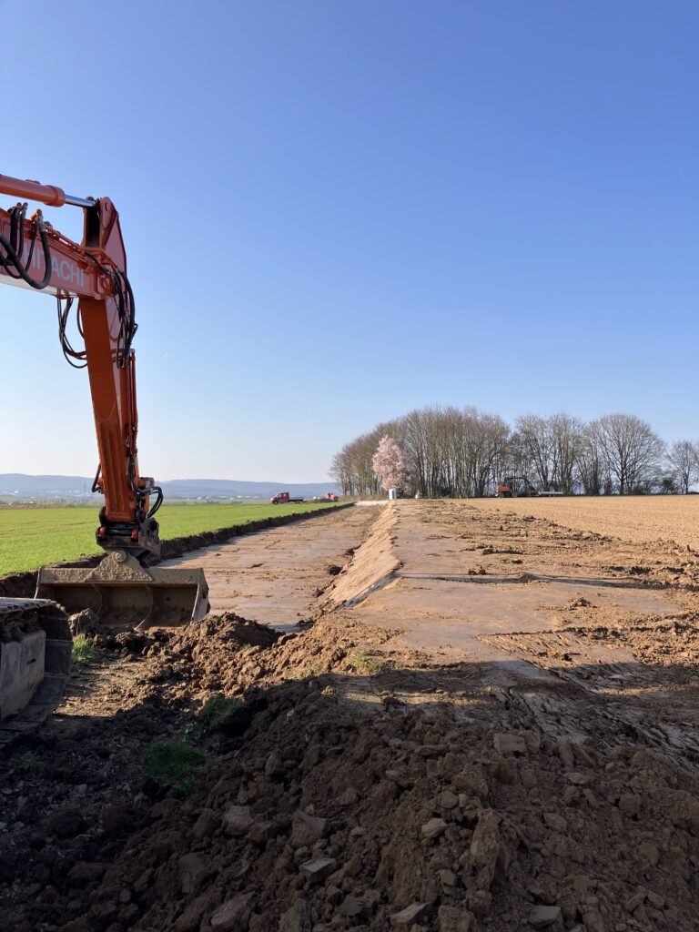 Erdarbeiten für Windpark Schäferköppel starten 